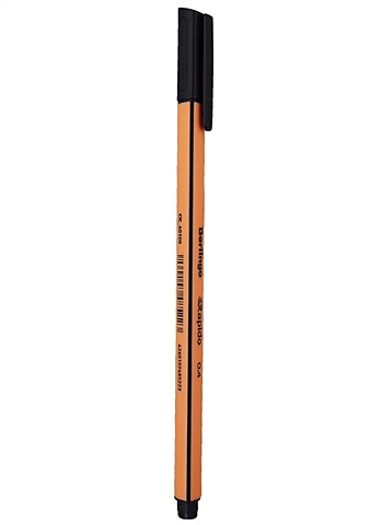 Ручка ручка капиллярная черная grip 0 4мм