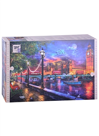 Пазл Лондон, 1000 элементов пазл step puzzle romantic travel лондон 7 600×480 мм 1000 элементов