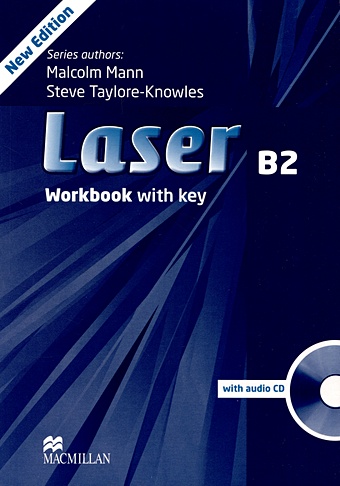 Mann M., Taylore-Knowles S. Laser 3ed B2 WB W/Key +СD brennan frank tasty tales level 4 intermediate book with cd rom 2 audio cds