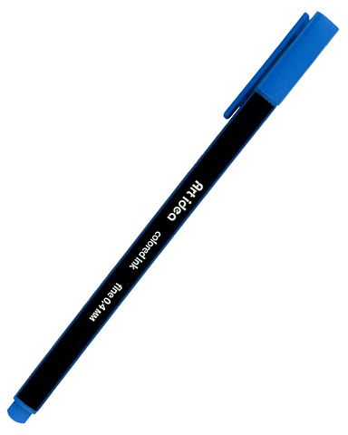 Ручка капиллярная синяя, Art idea