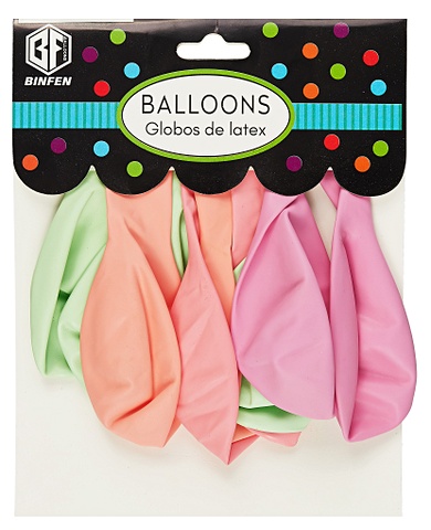 Набор воздушных шаров Макарунс (пастель) (10шт) набор воздушных шаров из фольги в виде фламинго