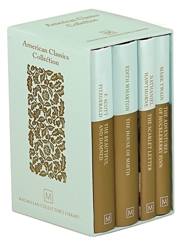 Fitzgerald S., Hawthorne N., Twain M. и др. American Classics Collection horrible mathematics blood curdling 10 books kids collection library box set new