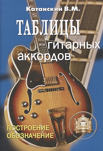 полный справочник гитарных аккордов Таблицы гитарных аккордов. Обозначение. Построение.