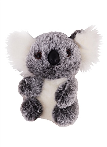 Игрушка мягкая Коала, 17 см, цвет серый мягкая игрушка коала фреди русалка 30 см