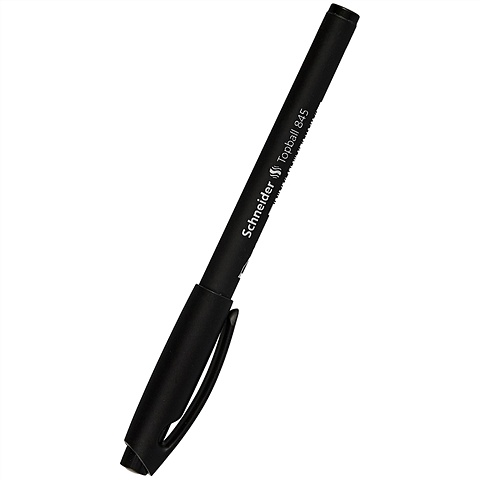 Ручка роллер Schneider TopBall 845, 0.3 мм, черная schneider ручка роллер schneider topball 845 синяя корпус черный узел 0 5 мм линия письма 0 3 мм 184503 10 шт