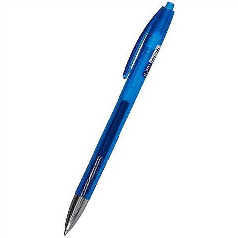 Ручка гелевая авт. синяя R-301 Original Gel Matic, 0.5 мм, Erich Krause ручка гелевая неавтоматическая erich krause r 301 original gel stick черная толщина линии 0 4 мм 1442245