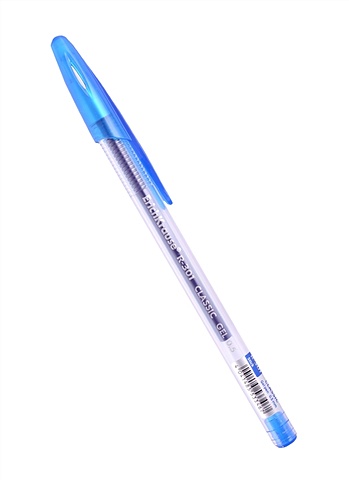 Ручка гелевая синяя R-301 Classic Gel Stick 0.5мм, ErichKrause ручка гелевая черная r 301 classic gel stick 0 5мм erichkrause