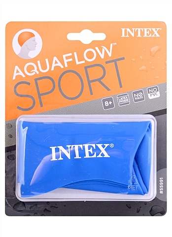 Шапочка для бассейна SILICONE SWIM CAP INTEX аксессуары для плавания intex комплект для плавания master class swim set