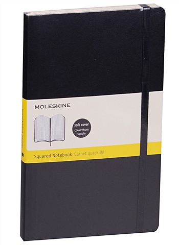 Книга для записей Classic Soft А5 96 листов клетка книга для записей а5 120л в точку classic large черная жесткая обложка резинка moleskine