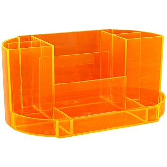 Подставка настольная Victoria, Neon, оранжевый подставка настольная пластиковая erichkrause victoria standard сиреневый