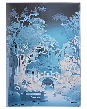 printio тетрадь на скрепке зимний пейзаж айвазовский Тетрадь В5 84л лин. Зимний пейзаж в ПВХ-обложке