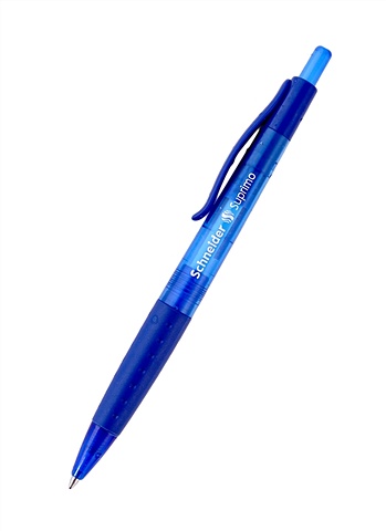 Ручка шариковая авт. синяя Suprimo, 1,0мм, грип Schneider ручка шариковая авт синяя suprimo 1 0мм грип schneider