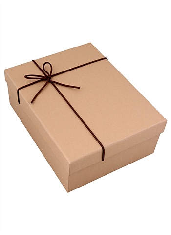 Коробка подарочная Крафт 18,5*24*9 картон