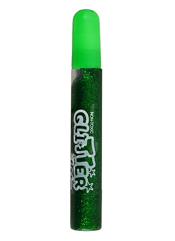 Гель с блестками (зеленый) (10 мл)