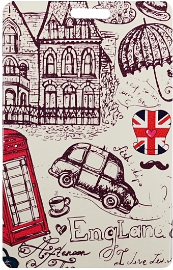 цена Чехол для карточек London: Рисунок