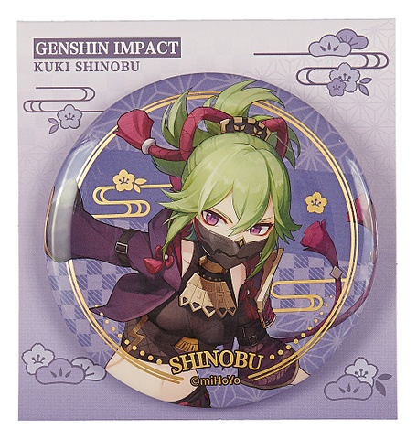 Значок Genshin Inazuma Kuki Shinobu (GEN481)