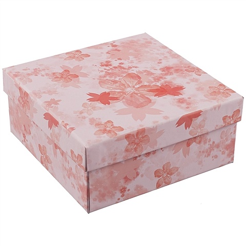 Подарочная коробка «Сакура», маленькая свадебное украшение маленькая подарочная коробка объемная фотолента золотая полосатая коробка сувениры для вечеринки товары для детск