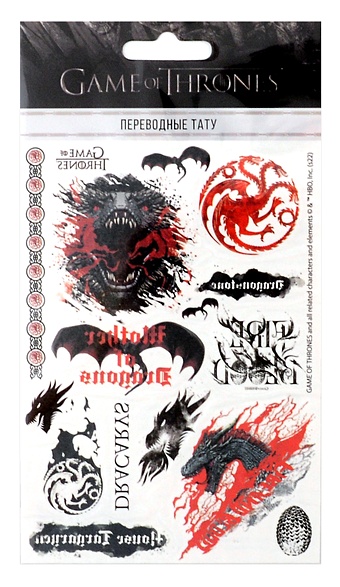 Наклейки-тату переводные 110*200 (Мать драконов) цена и фото