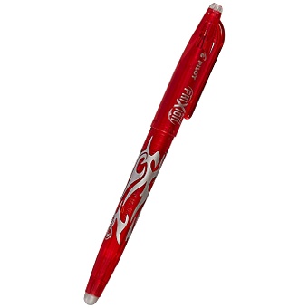Ручка гелевая со стир.чернилами красная Frixion BL-FR-5 (R), Pilot ручка гелевая стираемая pilot frixion узел 0 7 мм чернила синие
