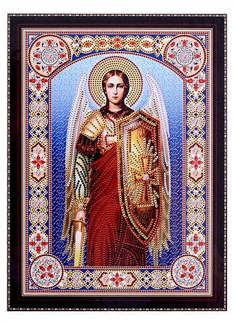 Алмазная мозаика Икона Архангела Михаила №2, 30х40 икона собор архангела михаила 18х24 2851614