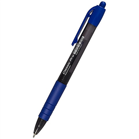Ручка шариковая авт. синяя Classic Pro 0,7мм, корпус ассорти ручка шариковая авт чёрная classic pro 0 7мм berlingo