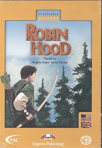 Robin Hood (DVD-диск) 1 шт dvd плеер домашний dvd плеер с av кабелем для тв многорегионный dvd плеер с дистанционным управлением