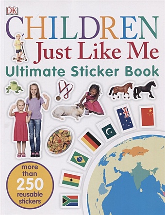 Lennon K. Just Like Me Ultimate Sticker Book (250 stikers) ultimate sticker file farm