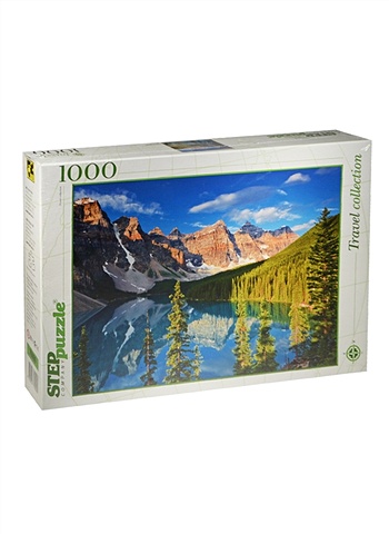 Пазлы 1000 Горное озеро (79099) (680х480) (Travel Collection) (3+) (коробка)