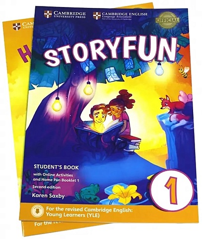 Saxby K., Owen M. Storyfun for Starters. Level 1. Students Book with Online Activities and Home Fun Booklet 1 (комплект из 2-х книг) saxby k owen m storyfun for starters level 2 students book with online activities and home fun booklet 2 комплект из 2 х книг