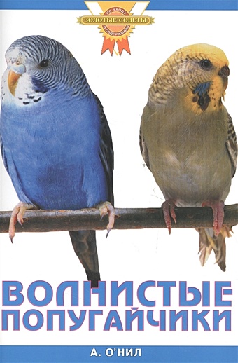 О`Нил А. Волнистые попугайчики детская футболка волнистые попугайчики 140 синий