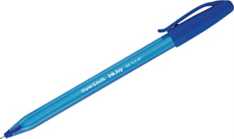 Ручка шариковая синяя Ink Joy 100 0,5мм, Paper Mate ручка шариковая автоматическая синяя ink joy 100 rt 1мм
