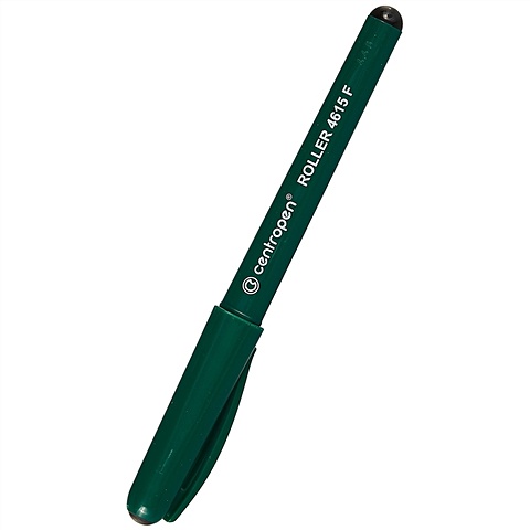 Ручка-роллер черная ERGO Cap off, 0.3мм, Centropen