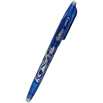 Ручка гелевая со стир.чернилами синяя Frixion Point , Pilot ручка гелевая со стирающимися чернилами синяя