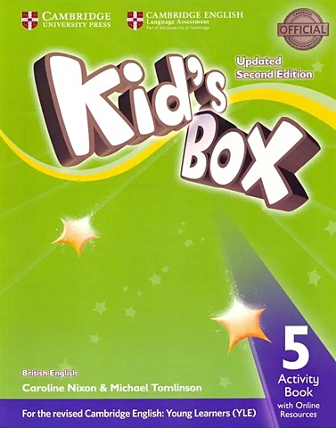 цена Nixon C., Tomlinson M. Kids Box. Level 5. Activity Book with Online Resources
