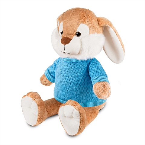 Мягкая игрушка НГ 2023 Кролик Эдик в Свитере (20 см) (MT-MRT02226-3-20) мягкая игрушка maxitoys кролик эдик в свитере 20 см
