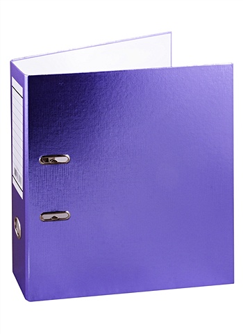 Папка архивная Metallic, 70 мм, А4, фиолетовая папка архивная metallic 70 мм а4 фиолетовая