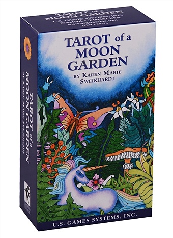 Sweikhardt K. Tarot of a Moon Garden (78 карт + инструкция) steventon k spiral tarot 78 карт инструкция