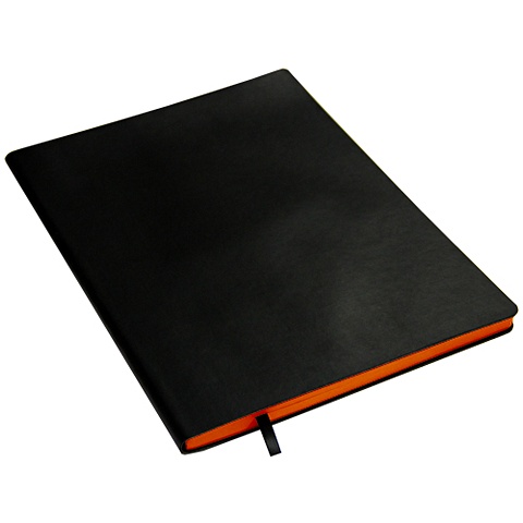 Тетрадь общая в клетку «In Black. Оранжевый», А4, 80 листов