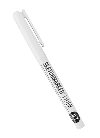 Ручка капиллярная черная 0,7мм (линер) SKETCHMARKER ручка капиллярная линер 0 5мм winsor