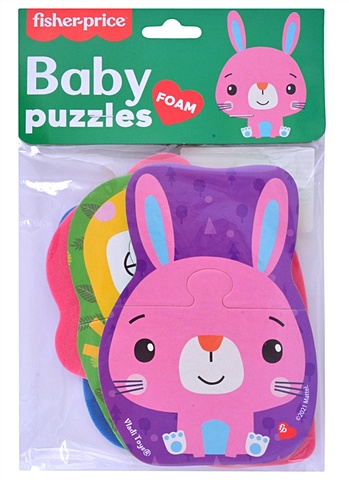 Мягкие пазлы Baby puzzle Fisher-Price Домашние питомцы пазлы мягкие для малышей домашние питомцы