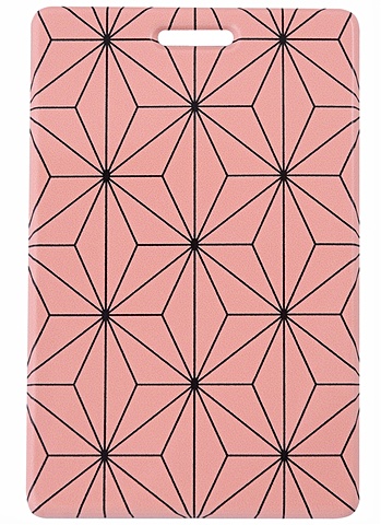 Чехол для карточек вертикальный Аниме Паттерн, розовый чехол для карточек вертикальный аниме паттерн градиент бабочка