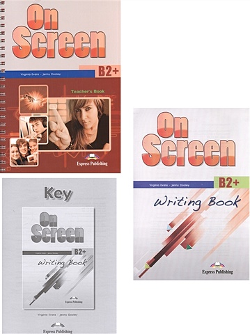 Evans V., Dooley J. On Screen B2 + Teacher s Book + Writing Book + Writing Book Key (комплект из 3-х книг в упаковке) фотографии