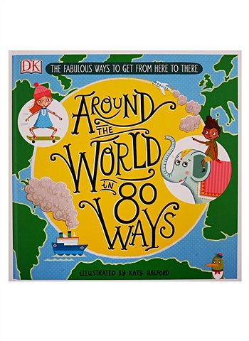 Drane H. Around The World in 80 Ways чипборд надпись travel book