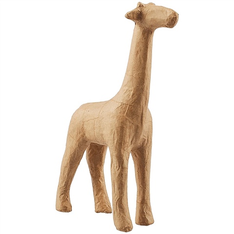Фигурка из папье-маше объемная Жираф (SA102) (маленький) (7х19х28) (Дигл-Дизайн) папье маше своими руками