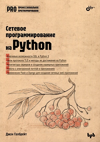 Галбрейт Дж. Сетевое программирование на Python зейтц дж арнольд т black hat python программирование для хакеров и пентестеров 2 е изд