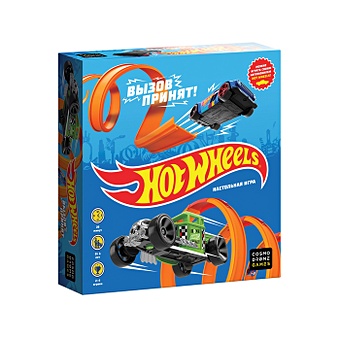 Игра «Hot Wheels. Вызов принят» набор для творчества hot wheels объемная аппликация ночной гонщик