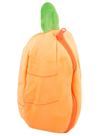 цена Мягкая игрушкк Зайка-морковка (18см)