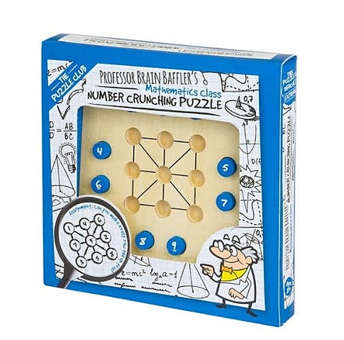 Игра-головоломка Professor Puzzle Ltd Цифры профессора Баффлера 1416 puzzle металлические головоломки загадки шумеров набор 6 шт