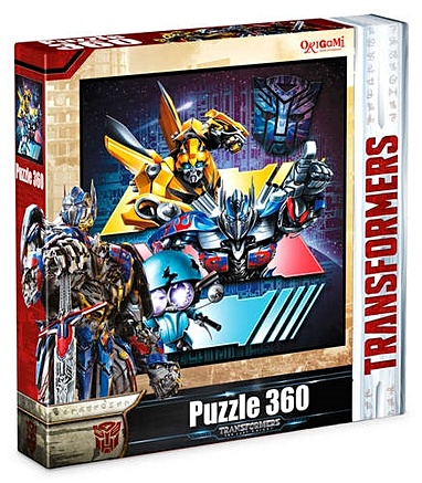 Пазл Оригами Transformers 360эл., поле (470х470) подарочная коробка 03289 [4k] трансформеры последний рыцарь
