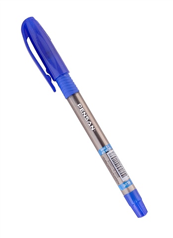 Ручка шариковая синяя Sign-Up 1мм, Pensan коробка на лентах tie up синяя